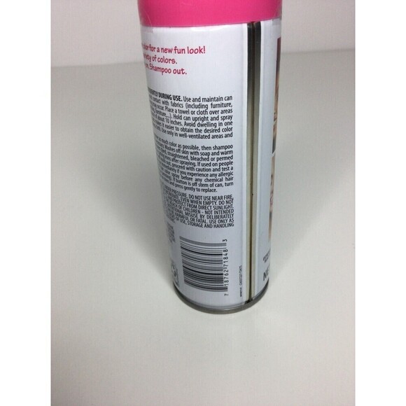GOODMARK Temporary Hair Color Spray PINK Spray  on 3 Bottles‎ Halloween Concert - Picture 7 of 12